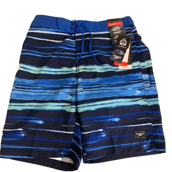 Speedo Mens 4-Way Comfort Stretch Swim Trunks - Size L - Picture 4 of 4